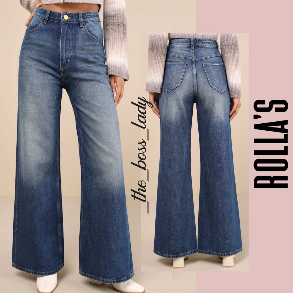 Free People x Rollas flare jeans cotton boho high rise casual cozy 29